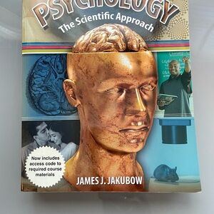 Psychology the scientific approach by James J Jakubow Textbook